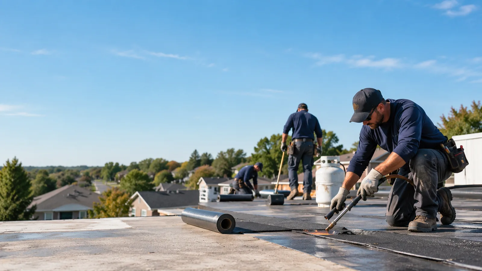 Flat Roof Leak Repair providers in Corning, OH